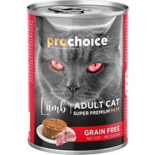 Hakay Prochoice Yetişkin Kediler Için, Tahılsız, Kuzu Etli Ezme, 400 G