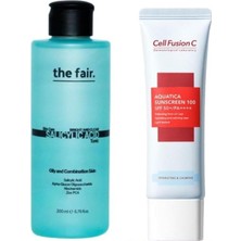 Hakay The Fair. The Fair. Yağlı Akneye Yatkın Cilt Salisilik Asit Tonik 200 ml ve Spf 50+/pa Aquatica Güneş Kremi 50