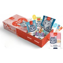Hakay Wanpy Kalp Temalı Krema Kedi Ödül Maması