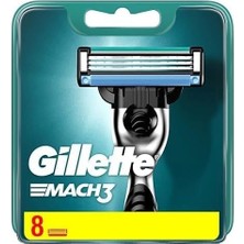 Hakay Gillette Mach3 Yedek Tıraş Bıçağı 8'li