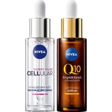 Hakay Q10 Kırışıklık Karşıtı Çift Etkili Cilt Serum 30ML ve Cellular Expert Filler Nemlendirici Serum 30ML