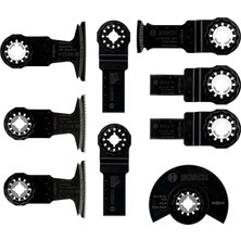 Aesco Bosch Professional Starlock Ahşap ve Metal Raspa Testere Seti 9 Parça 2608669146