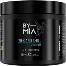 Hakay By Mıa Web And Chill Spıder Wax, Parlak Görünüm, Sert Tutuş Sağlayan Erkekler ve Kadınlar Için Örümcek,ağ Saç Vaksı 130 ml