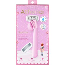 Hakay Athena Club Sugar Plum 5 Bıçaklı Kadın Tıraş Bıçağı Seti