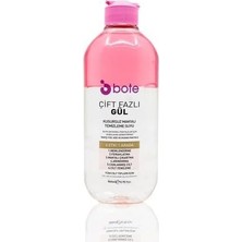 Hakay Bote Skin Care Çift Fazlı Makyaj Temizleme Suyu 400 ml Gül
