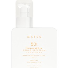 Hakay Matsu Professional Sunguardia Broad Spectrum, 50+ Spf Leke Karşıtı Güneş Koruyucu Krem, 100 ml