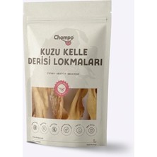 Hakay Chompo Kuzu Kelle Derisi 100% Doğal Katkısız Köpek Ödül Maması 100 gr (6)