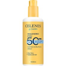 Hakay Celenes Herbal Spf 50+ Güneş Koruyucu Spray Losyon (150 Ml) Çok Renkli
