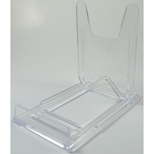 Hakay Pleksi Ürün Teşhir Ayağı Sürgülü Stand 105X90X65MM Çerçeve Tabak Telefon Tıraş Makinesi Şövale (1 Adet)