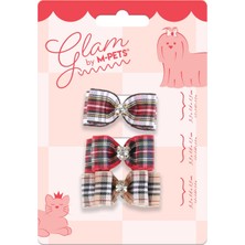 Hakay M-Pets Glam Köpekler Için Aksesuar Toka Red