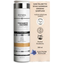 Hakay Saw Palmetto & Siyah Sarımsak & Panax Ginseng Şampuanı | Copper Peptidli Saç Dökülmesine Karşı Bakım 300 ml