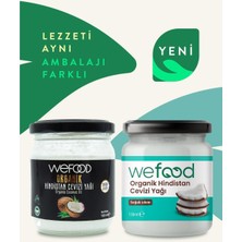 Hakay Wefood Organik Hindistan Cevizi Yağı 150 ml 2'li (Soğuk Sıkım)