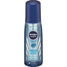 Hakay Nivea Fresh Actıve Pump Sprey 75ML Erkek
