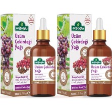Hakay Arifoğlu Üzüm Çekirdeği Yağı Soğuk Sıkım 50ML 2 Li Set