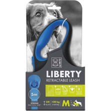 Hakay M-Pets Lıberty Otomatik Gezdirme Şerit 5mt/blue (M)
