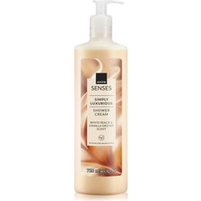 Hakay Avon Simply Luxurious Beyaz Şeftali ve Vanilya Orkide Kokulu Duş Kremi 720 Ml.