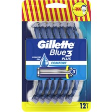 Hakay Gillette Blue3 Plus Comfort Tıraş Bıçağı 12'li