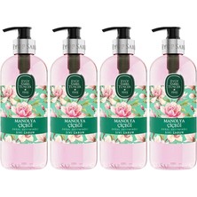 Hakay Eyüp Sabri Tuncer Doğal Zeytinyağlı Sıvı Sabun Manolya Çiçeği 500 ml x 4 Adet