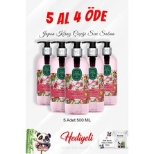 Hakay Japon Kiraz Çiçeği Sıvı Sabun 500 ml 5 Al 4 Öde ve Rosie Pamuk