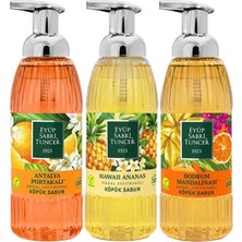 Hakay Eyüp Sabri Tuncer Ananas, Portakal, Mandalina Köpük Sabun 500 ml