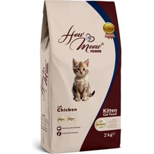 Hakay How Meow Yavru Kedi Maması Tavuklu 2 kg