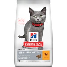 Hakay Hill's Scıence Plan Kısırlaştırılmış Tavuklu Yavru Kedi Maması 1.5 kg
