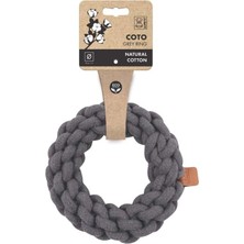 Hakay M-Pets Coto Grey Rıng 18CM Örgü Halka Oyuncak