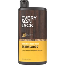 Hakay Every Man Jack Sandalwood Nemlendirici Duş Jeli 500ML, 878639000100