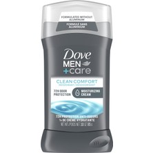 Hakay Dove Men+Care Deodorant Çubuk Alüminyumsuz Formül 48 Saat Korumalı Temiz Konfor Deodorant E Vitamini ve Üçlü Etkili Nemlendirici Erkekler Için, 3 Ons (1 Paket)