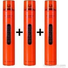 Hakay Morfose Ultra 400ML Sert Saç Spreyi 3 Adet