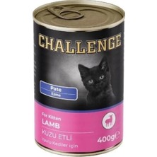 Hakay Challenge Konserve Yavru Kedi Kuzu Etli Pate 400 gr