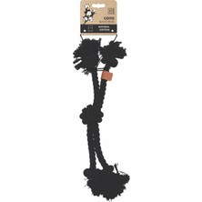Hakay M-Pets Coto Black Cross 60CM Örgü Oyuncak