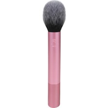 Hakay Real Techniques Ultra Peluş Allık Makyaj Fırçası, Gevşek, Krem Veya Sıkıştırılmış Allık Için, Rosy Glow Yanaklar, Kabarık Pudra Fırçası, Alüminyum Halkalar, Sentetik Kıllar, Vegan ve Zulüm Içermez, 1