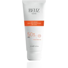 Hakay Beuz Sanse SPF50+ Kuru Ciltler Için Çok Yüksek Korumalı Güneş Kremi & Makyaj Bazı - 50 ml