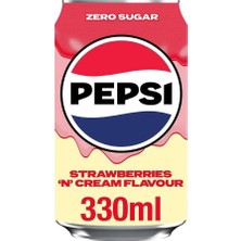 Hakay Pepsi Strawberries 'n' Cream Flavour Zero Sugar 330ML