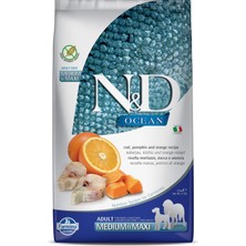 Hakay Farmina Pet Foods N&d Ocean Pumpkin & Balık Adult Med.maxi, 2.5 kg