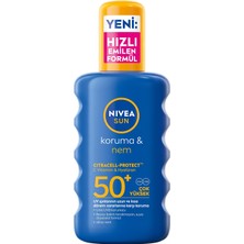 Hakay Nıvea Sun SPF50+YÜKSEK Güneş Koruyucu 200 Ml,suya Dayanıklı,nemlendirici,c Vitamini,hyalüron