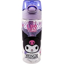 Hakay Kuromi Plastik Matara 500ML, Çok Renkli