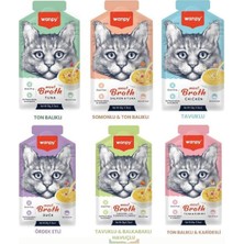 Hakay Wanpy Kedi Çorbası Karışık 50GR x 6 Adet