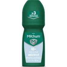 Hakay Mitchum Terlemeyi Önleyici Deodorant Rulo On Erkekler Için 48 Saat Koruma, Dermatolog Test Edilmiş, Kokusuz, 14 ml