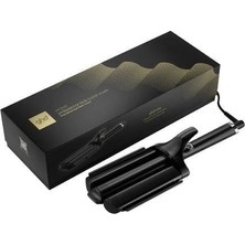 Hakay Ghd Üçlü Su Dalgası Saç Şekillendirici (3X32MM) - Ghd Wave Saç Maşası - Üçlü Waver - Tüm Saç Tipleri Için
