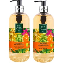 Hakay Eyüp Sabri Tuncer Bodrum Mandalinası Doğal Zeytinyağlı Sıvı Sabun 500 ml x 2