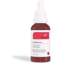 Hakay Wıwıfy Gözenek Sıkılaştırıcı Akne Karşıtı Yenileyici Botanikal Kolajen Peeling Serum (AHA10% + Bha2%) 30 ml Red Peelıng Serum