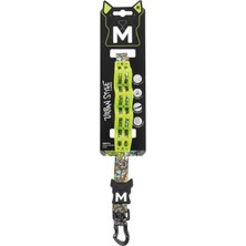 Hakay M-Pets Urban Style Freestyle Multicolor Şok Emici Gezdirme Tasma (M)