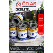 Ör-As Tel Örgü Dikenli Tel 1.5 mm Kalınlık 250 mt