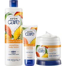 Hakay Avon Care Tropical Fruits Ananas, Mango ve Papaya Özlü Krem Paketi