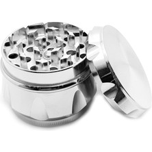 Hakay Silver 55 Mm. Tütün Baharat Herbal Öğütücüsü Parçalayıcı PZ39SLV