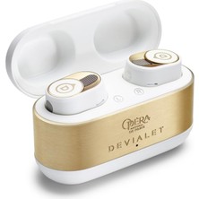 Hakay Devialet Gemini Iı Opera De Paris 24 Ayar Altın Kaplama, Yapay Zeka Destekli 4 Mikrofon, Adaptif Gürültü Engelleme, Ipx4, 22 Saat Pil, Bluetooth 5.2 Kablosuz Kulak Içi Kulaklık