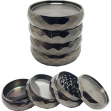Hakay Siyah 56 Mm. Tütün Baharat Herbal Öğütücüsü Parçalayıcı RB81SY