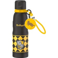 Aesco Miniso Harry Potter Lisanslı, Uçlu Termos, 600 ml Kapasite, Sarı